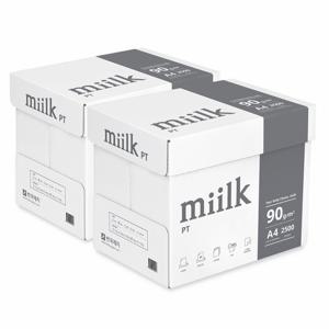 밀크(Miilk PT) A4용지 90g 2박스(5000매)