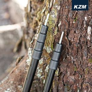 카즈미 플라이 업 슬라이드 폴대 2.4 길이조절 캠핑