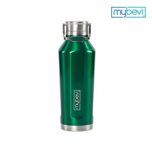 마이베비_콰트로캔틴(캐리핸들)_390ml_13oz_딥그린_보온보냉병