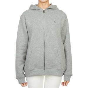 폴로랄프로렌키즈 기모 후드 집업 323547626002 DK SPT HTR (성