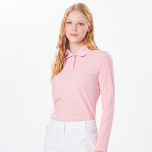 [볼빅어패럴] 여성 골프 에센셜 미니PQ 요꼬에리 긴팔 티셔츠 VLTSO292_PE