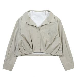 [코데즈컴바인] 레이어드 오픈 셔츠 (CJA-BL508W2) CJABL508W20