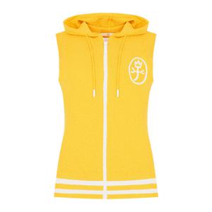 [까스텔바작] 여성 후드 집업 베스트_BGDSSV503YE