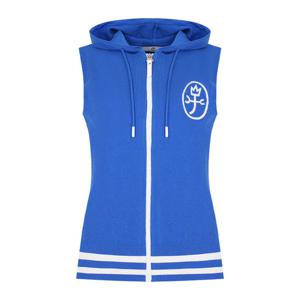 [까스텔바작] 여성 후드 집업 베스트_BGDSSV503BL