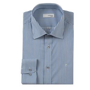 [에스티듀퐁(셔츠)][선물포장] 듀퐁슬림핏구감적은텐셜 런던스트라이프패턴 SE4SM21LS370SNY