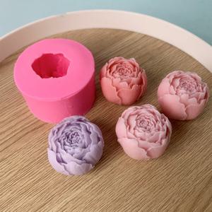 상세정보참조 실리콘 몰드 HA40mm 피오니 1구 석고방향제 비누 재료 상세정보참조