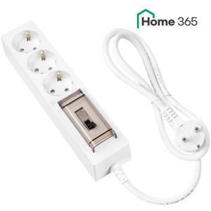 홈365 국산 고용량 멀티탭 3구 0.7m / 에어컨 전기난로