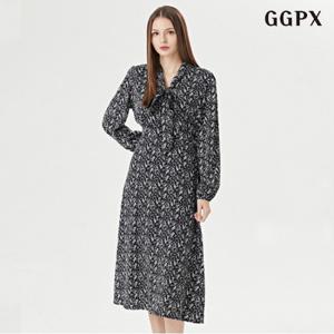 [GGPX]플라워 패턴 롱 원피스 (GOCOW027D)