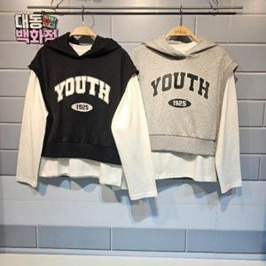 유솔대동백화점 DP01 백매쉬2PCS 후디셋업 ULMH25S52