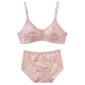 레이온 레이스 노몰드 압박없이 편안한 풀컵브라팬티