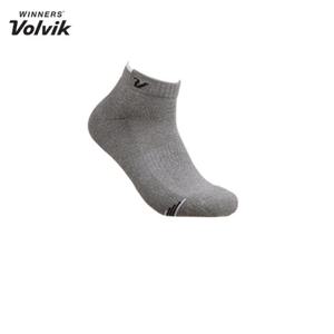 [볼빅] VBEB V로고 단목 남성 골프양말(그레이)