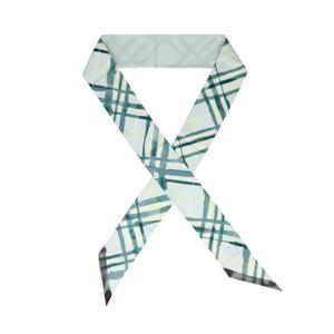 버버리 8102100 C1788 체크 트윌리 실크 스카프