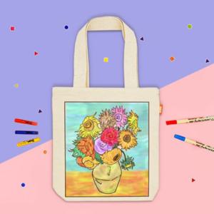 명화 해바라기 - 에코백 만들기