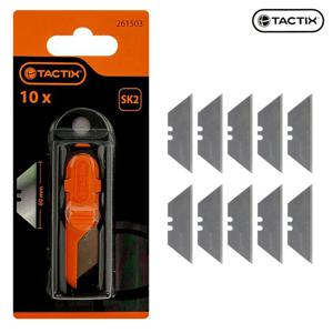 다목적 커터칼 교체날10P 261503 칼날리필 SK2 TACTIX 포장커터칼 박스컷터날 택배커터칼날 문구카타날 작