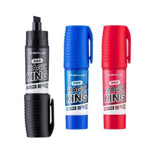 매직킹 유성매직_8mm 점보사이즈 닙 (12개 1세트) 유성매직 유성매직펜 유성마카 마카펜 매직펜 매직 펜 유