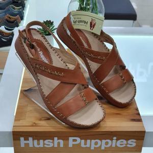 허시파피 세이브존05 여성광폭소가죽샌들 CXOOOSQY741