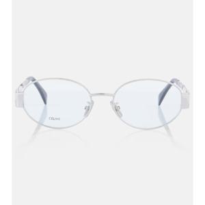셀린느 Metal Triomphe 라운드 안경  P00923675