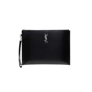 생로랑 스무스 레더 태블릿 홀더 블랙 667686-0SX0E-1000