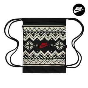 나이키 헤리티지 드로우스트링 페어 아일 짐색 레트로 백팩 가방 FZ7287-010