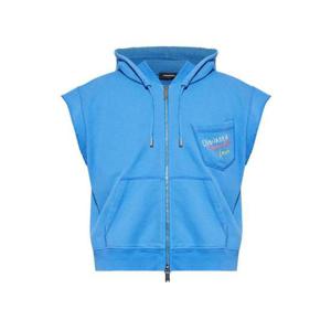 디스퀘어드2 썸머 러버스 슬리브리스 후드 티셔츠 S78HG0028S25140 483 TP936946262