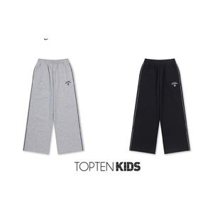 [탑텐키즈]MKF2PT1201 남아) 쿨에어 코튼 텍스쳐드 파이핑 스웨트팬츠