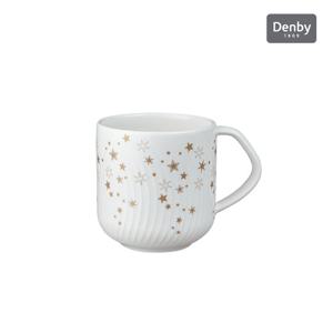 [덴비] 포셀린 아크 화이트 스타 컬렉션 라지 머그_pt