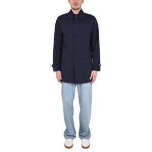 Fay 싱글 브레스티드 롱 슬리브 코트 NAM6146064STIB U807 TP935030206