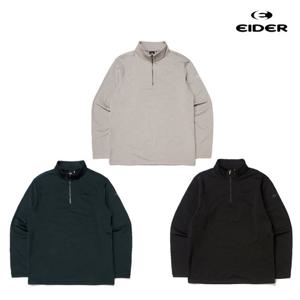 아이더 [택가 129,000원] 남성 파워스트레치 기모 등산 짚업 티셔츠 DMW23281