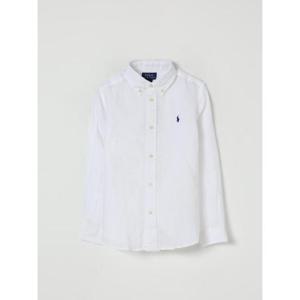 키즈 폴로 랄프로렌 셔츠 322967600 003 White