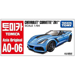 토미카 아시아오리지널 AO-06 쉐보레 콜벳 ZR1 다이캐스트 미니카
