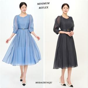 [미니멈]MD 7부소매 쉬폰원피스 MD MZBGWO4920_CJ
