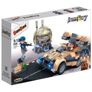 MSCT (반바오) 전투연구소-풀백 모터 BO6256 반바오 종이 입체퍼즐 유아동퍼즐 완구 매트 출산