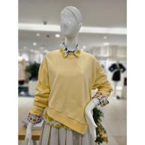 [포커스]MARIO포커스 언발 트임 맨투맨티셔츠 FS4A4TS40170