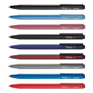 모나미 트리피스볼펜 0.5mm 레드 12개입