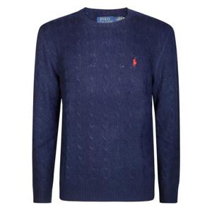 폴로 랄프로렌 케이블 니트 스웨터 710876762002 HUNTER NAVY BL