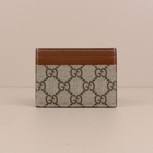 구찌 GG 캔버스 레더 카드홀더 브라운 779775 KHNKG 8534 [여주아울렛]