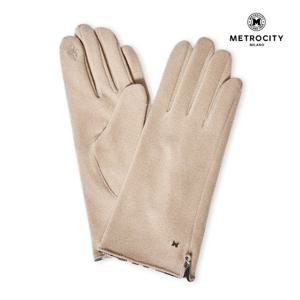 [메트로시티(장갑)]홑겹 모직 여성 장갑 MGLJ-W401