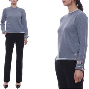 [톰브라운] 25FW 여성 포인텔 페어 아일 울 니트 (FKA509A Y1029 440 25F)