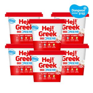[동원] 덴마크 하이 그릭 요거트 400g x 6개