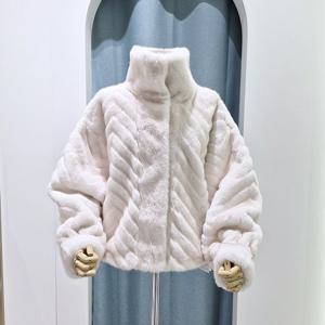 [밸리걸] 페이크  퍼 숏 코트 614090