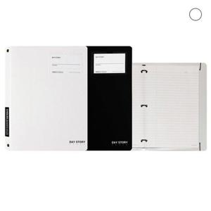 필기 데이스토리 포켓3공바인더노트 화이트 220x275x25mm