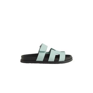 Hermes에르메스 시프레 샌들 앱송 카프스킨   블루 크리스토 H231295ZDF