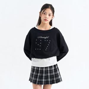 [더데이걸]체크 플리츠 스커트치마TGWH26103