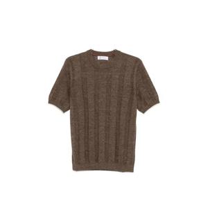 Brunello Cucinelli 골지 반소매 티셔츠 M2L707800CNO22