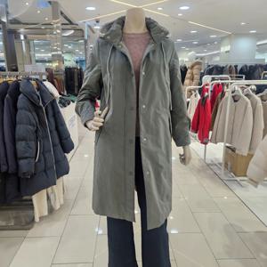 [크레송]후드하프패딩트렌치코트NBCJYA01