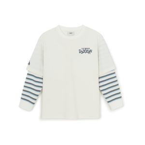 [엠엘비키즈] 스트릿 베이직 레이어드 긴팔 티셔츠 (7ATSB0261-07IVS) 7ATSB0261IVS