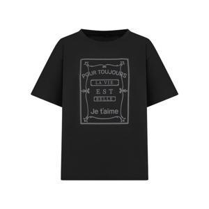 [택가 38,000원] 샤트렌 레터링 박스 프린트 라운드넥 티셔츠_HCEMTS801