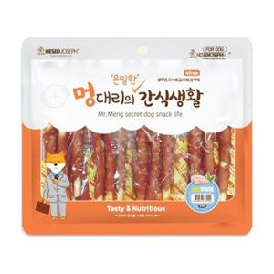 간식 강아지 오리우유껌 은밀한 300g 간식생활 멍대리의