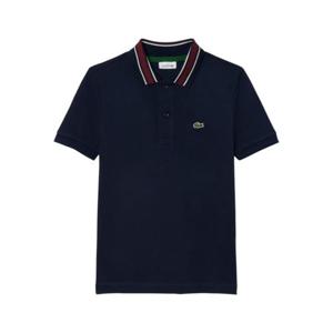 라코스테 키즈 블랙 PETIT PIQUE 반팔 폴로 947038K_UGW