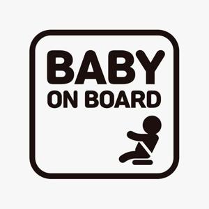 BABY ON BOARD3 고휘도반사 자석 자동차스티커 자동차용품 익스테리어용품 자석스티커